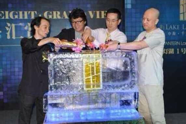 公司簽約風(fēng)水大師黃一真出席活動現(xiàn)場